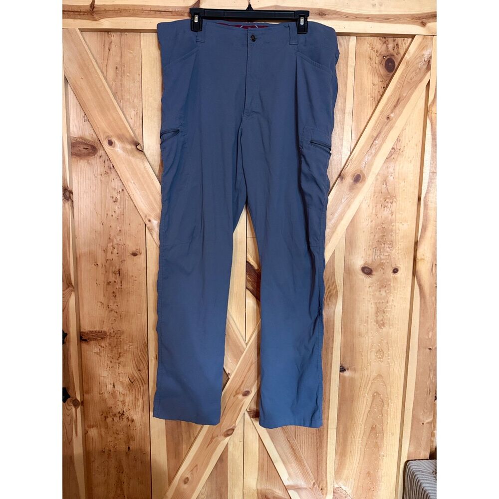 Wrangler ATG Utility Stretch Pants Men's 38X32 Grey Outdoor Hiking Camping